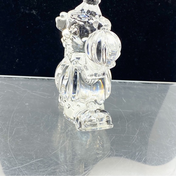 Clown Crystal Princess House Rocking 24% Circus Clear Art Glass Germany 3” x 3” - Picture 9 of 11